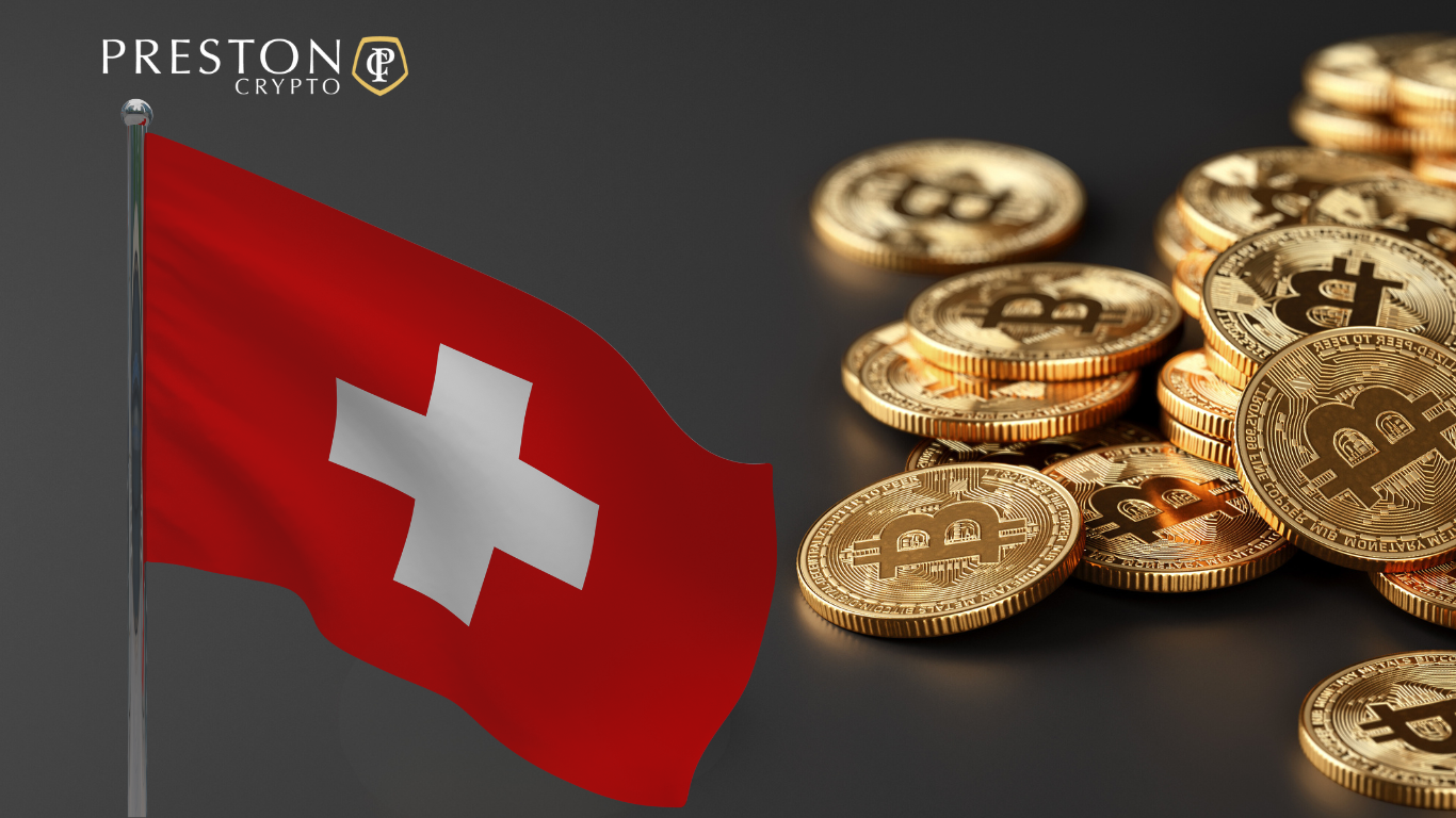Švýcarsko se stává zemí kryptoměn a zejména Bitcoinu- PRESTON Crypto novinky
